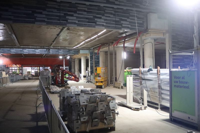 Werkzaamheden Station Amsterdam Zuid